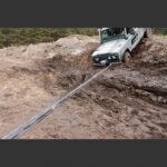 Bergeseil kinetisch 32mm x 6,5m 22to schwarz von horntools