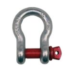 Bogen Schäkel G209 0,5 t E-galvanisiert 1/4 Bogenschäkel Offroad horntools