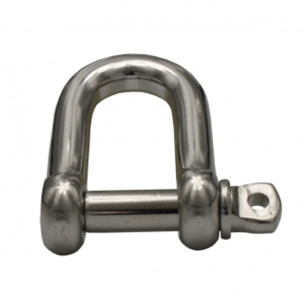 D Schäkel Edelstahl 5 mm BL 0,32 t