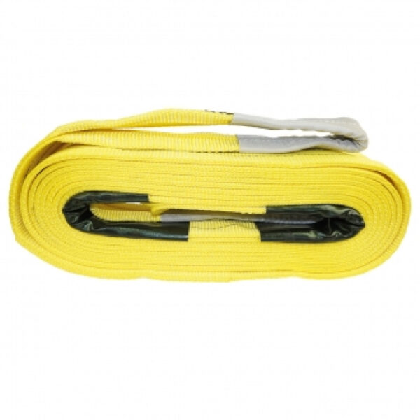 Bergegurt 10m gelb 21to Bruchlast inkl 2xSchutzschlauch TÜV/GS horntools