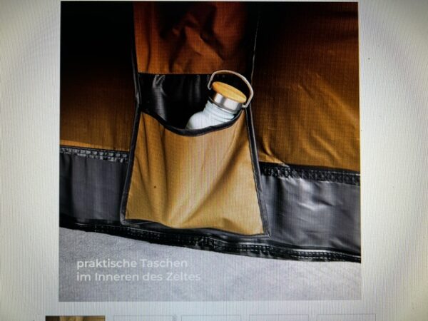 Hybrid Dachzelt MIGHTY OAK LIGHT 165 ECO goldbraun