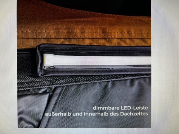 Hybrid Dachzelt MIGHTY OAK LIGHT 165 ECO goldbraun