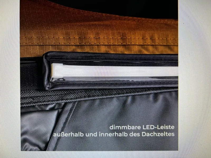 Hybrid Dachzelt MIGHTY OAK LIGHT 165 ECO goldbraun