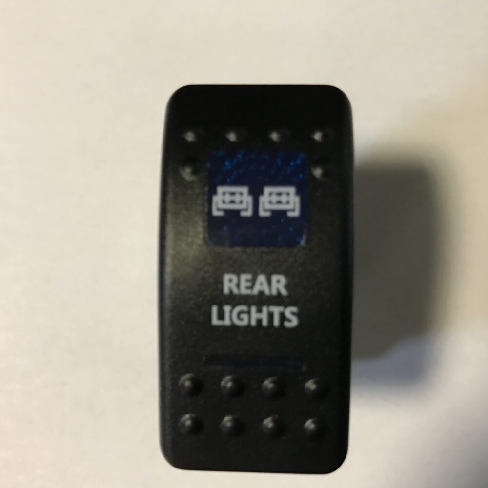 Kippschalter blau universal-alle Rear Lights