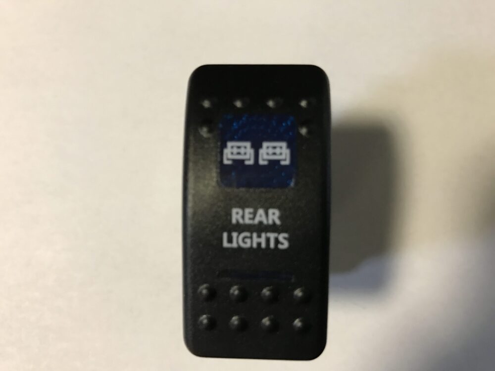 Kippschalter blau universal-alle Rear Lights
