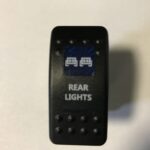 Kippschalter blau universal-alle Rear Lights