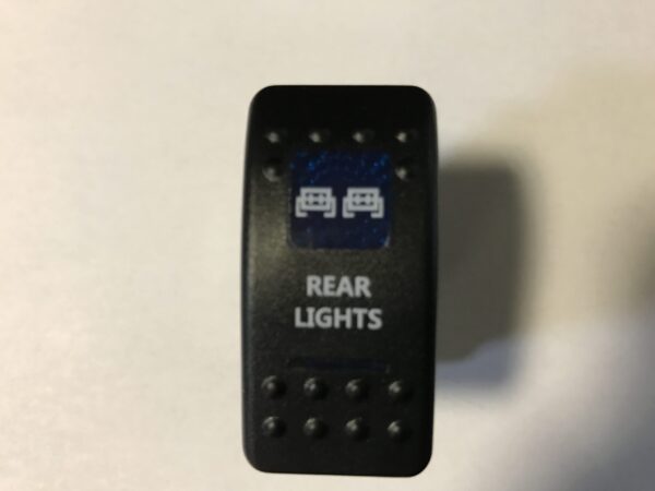 Kippschalter blau universal-alle Rear Lights