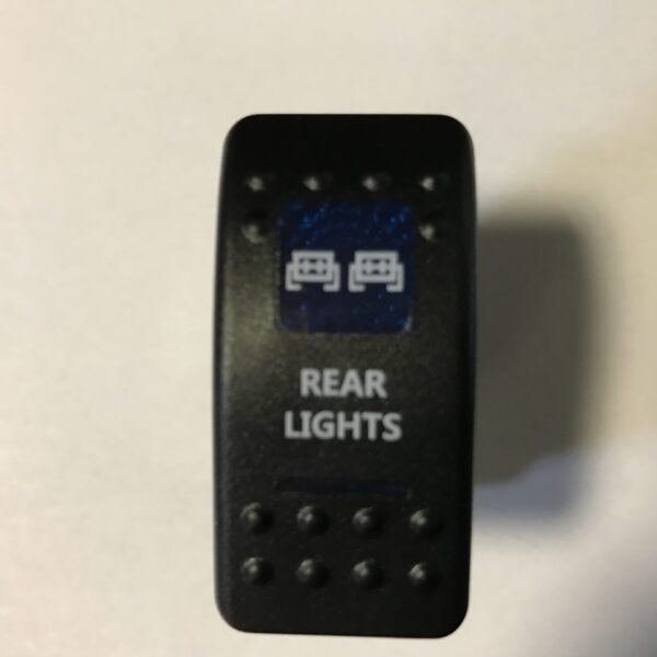 Kippschalter blau universal-alle Rear Lights