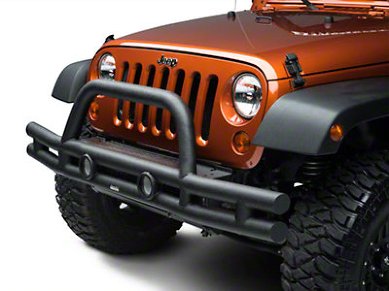 Tube Stoßstange vorne schwarz Jeep Wrangler JK Bj. 07-18