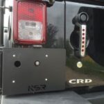 NSR Kennzeichenhalter passend Jeep® Wrangler JK ab BJ 2007