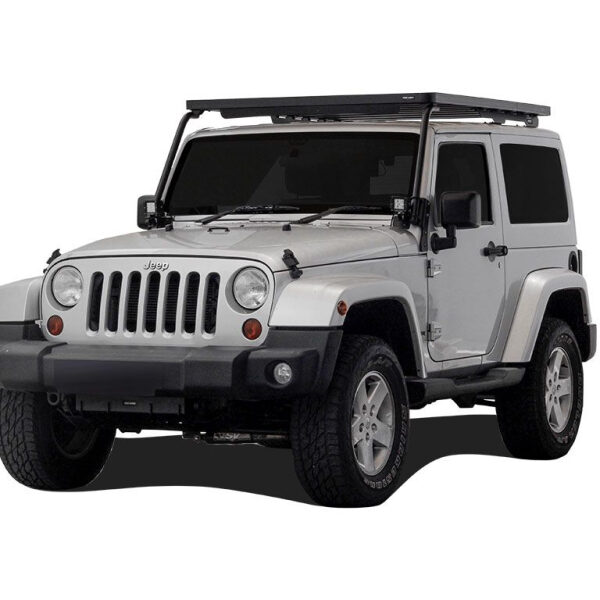 Jeep Wrangler JK 2 Door (2007-) Slimline II Extreme Roof Rack Kit - von Front Runner