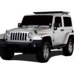 Jeep Wrangler JK 2 Door (2007-Current) Slimline II 1/2 Extreme Roof Rack Kit - von Front Runner