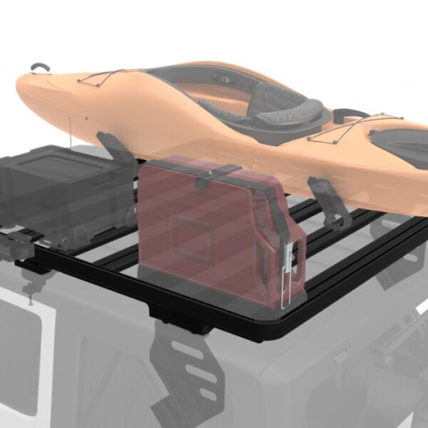 Jeep Wrangler JKU 4-Türer (2007 - Aktuell ) Slimline II Extrem 1/2 Dachträger Kit - von Front Runner