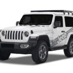 Jeep Wrangler JL 2-Türer (2018 - Heute) Slimline II 1/2 Dachträger Kit / Hoch