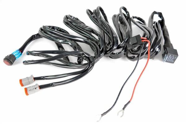 LED Kabelsatz 3m 2 Deutsch Stecker f. Fahrlichter