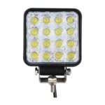 LIGHTPARTZ® LED Arbeitsscheinwerfer 48W 4" 4000lm Flood Light 60° 10-30V OFFROAD