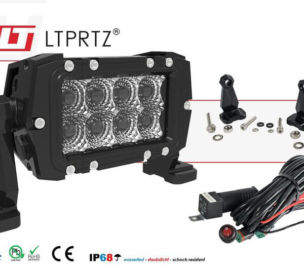 LTPRTZ® LED 24W Lichtbalken 4" 2560LM 9-32V