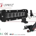 LTPRTZ®: 30W 3300LM 6" 10° Hochleistungs-LED Arbeitsscheinwerfer einreihig