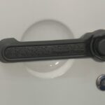 Rugged Ridge Elite Door Handle Inserts/ Türgriff Inlay Jeep Wrangler JK zwei Türer BJ 07-18, schwarzes Aluminium
