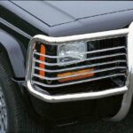 Lampenschutzgitter für Frontschutzbügel XJ