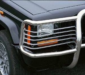 Lampenschutzgitter für Frontschutzbügel XJ