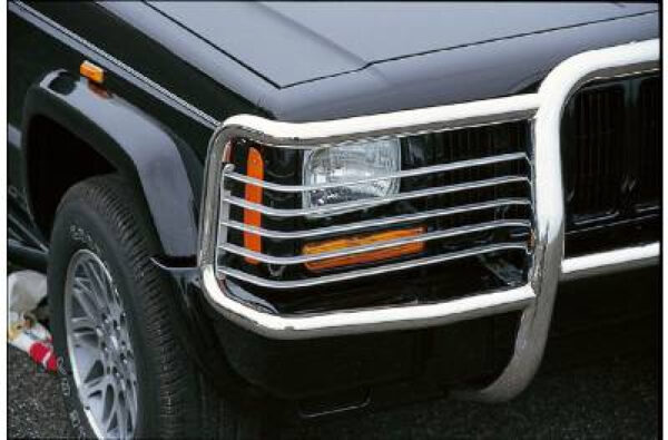 Lampenschutzgitter für Frontschutzbügel XJ