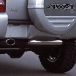 Heckstoßstange 76mm Edelstahl KJ