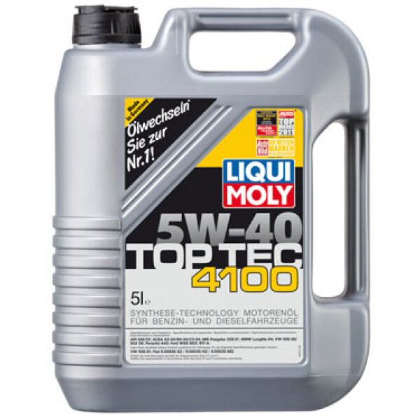 Motoren-Öl TOP TEC 4100 5W-40 1000 ml - Universal