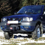 Windenanbausatz Nissan Terrano II, ab 8/96 -, inkl. Rollenseilfensterabd.