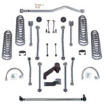 Rubicon Express Fahrwerk Super Flex Short Arm +4,5" = 115mm mit ProComp Stoßdämpfer - Wrangler JK Unlimited 07 - 18