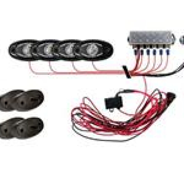 A-Series Rock Light Kit- 4 Lights (Cool White)