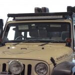 Jeep Wrangler Scheinwerferhalterung für Windschutzscheibe - von Front Runner