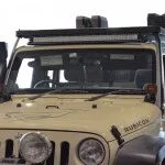 Jeep Wrangler Scheinwerferhalterung für Windschutzscheibe - von Front Runner