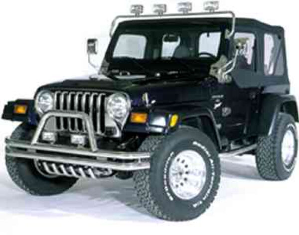 Rammschutz ( Californio) Edelstahl 75mm mit Tüv YJ