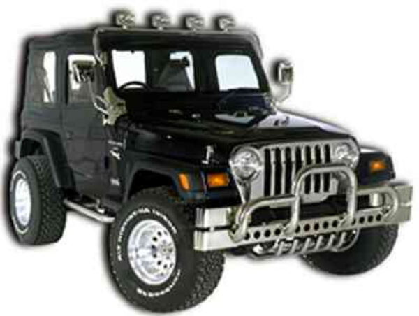 Lampenbügel ( Low Profile ) Edelstahl Aluminium CJ/YJ