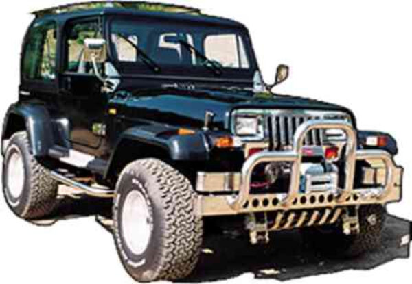 Rammschutz ( New Norker) 63,5mm Edelstahl mit Tüv CJ/YJ