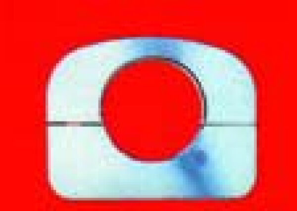 Lenksäulen Einfassung  Edelstahl CJ