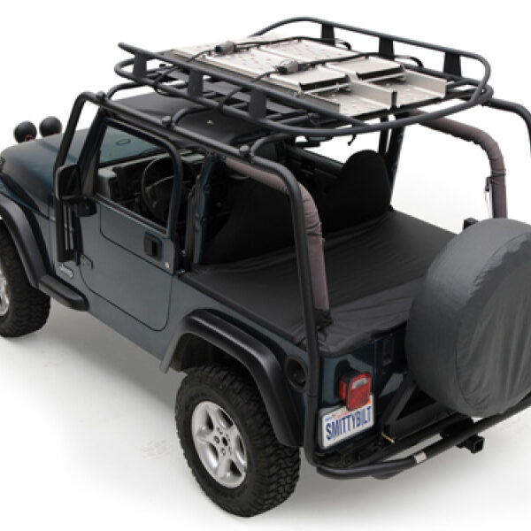 Smittybilt Dachgepäckträger schwarz - Wrangler JK 07 - 18 zwei Türer