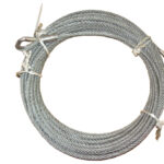 Stahlseil 38 m x 10 mm, mit Kausche