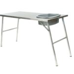 Front Runner Arbeits-Tisch mit Waschbecken Mit Unterbauschiene für den Slimline II