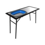 Pro Edelstahl Beistelltisch mit faltbarem Waschbecken - von Front Runner