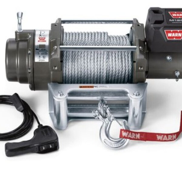 Warn CE-M 12000 CE, 24-Volt 5.400 kg Zugkraft, ohne Stahlseil