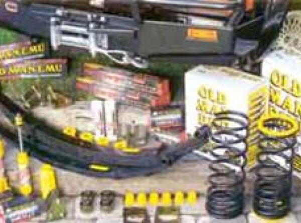 OME-Höherlegung + 40 mm, mitte Isuzu D-Max, Bj. 04-15