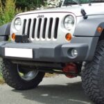 WINDENANBAUSATZ JEEP WRANGLER JK, FÜR ORIGINALSTOSSSTANGE *TN*