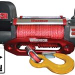 Elektrische Seilwinde Warrior Samurai S9500 4,3 t 12 V Kunststoffseil